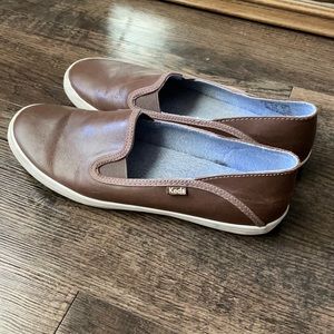 KEDS Leather Slip-ons